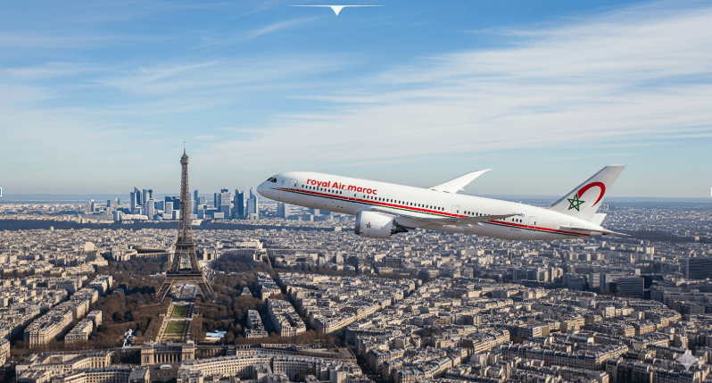Vol Paris – Rabat Royal Air Maroc Vol Paris – Rabat Royal Air Maroc