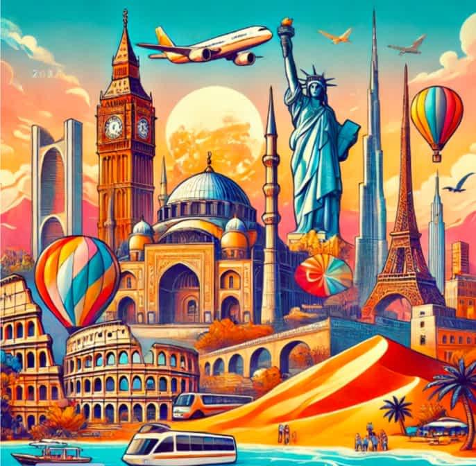 Les destinations de voyage les plus prisées en 2025 pour les Marocains Les destinations de voyage les plus prisées en 2025 pour les Marocains